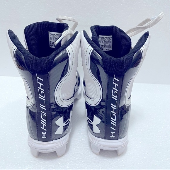 Under Armour Highlight Football Cleats | Size 5.5Y/7 - Picture 4 of 6